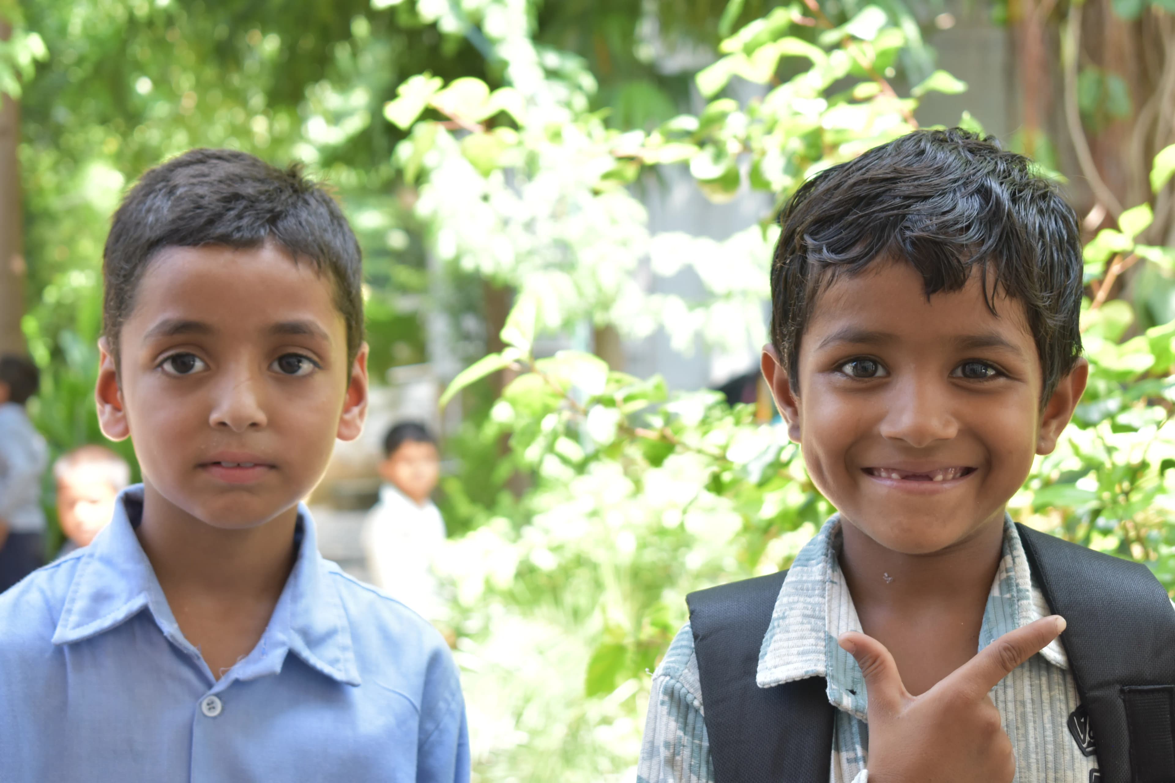 Child with SRI Book